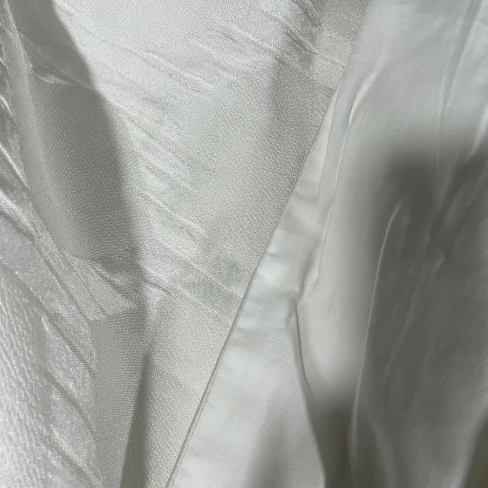 NEW Hotel Collection [ King ] Olympia‎ Duvet Cover Only in White